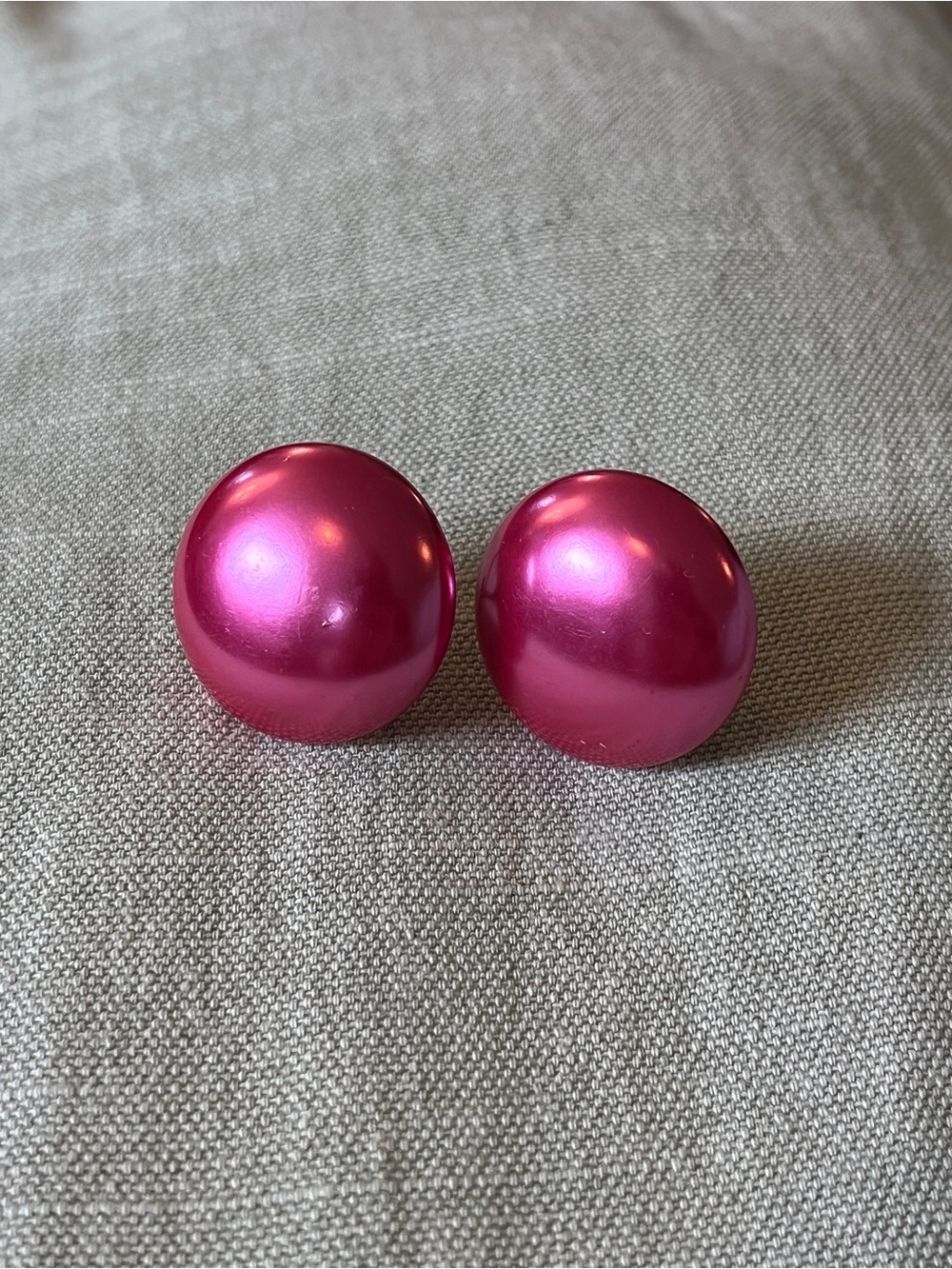 Chunky twist on earrings